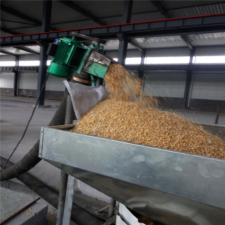 Flexible auger feeding system installed in a poultry house
