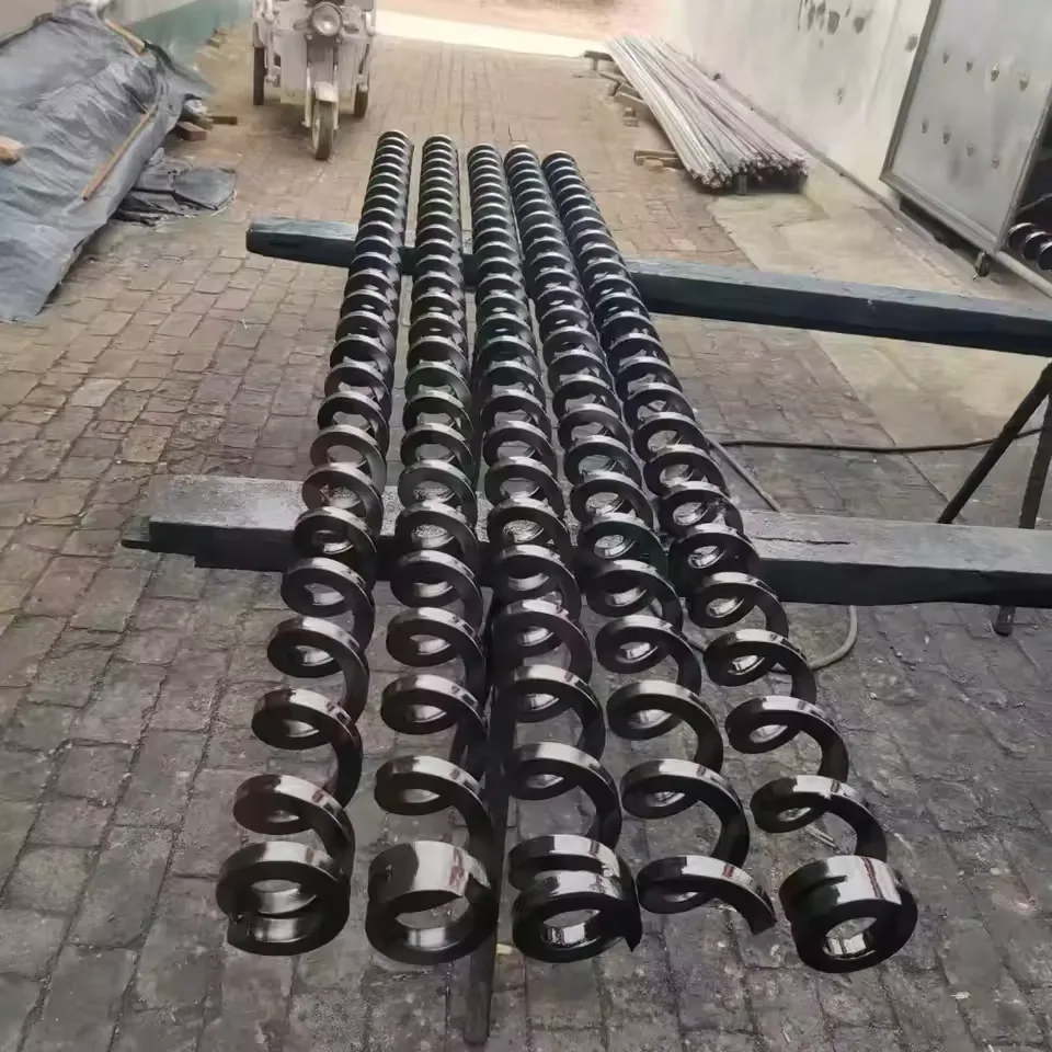 Auger flight manufacturing example