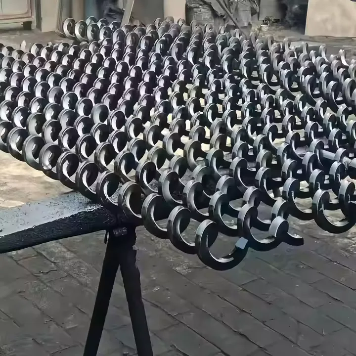 Auger flight manufacturing example