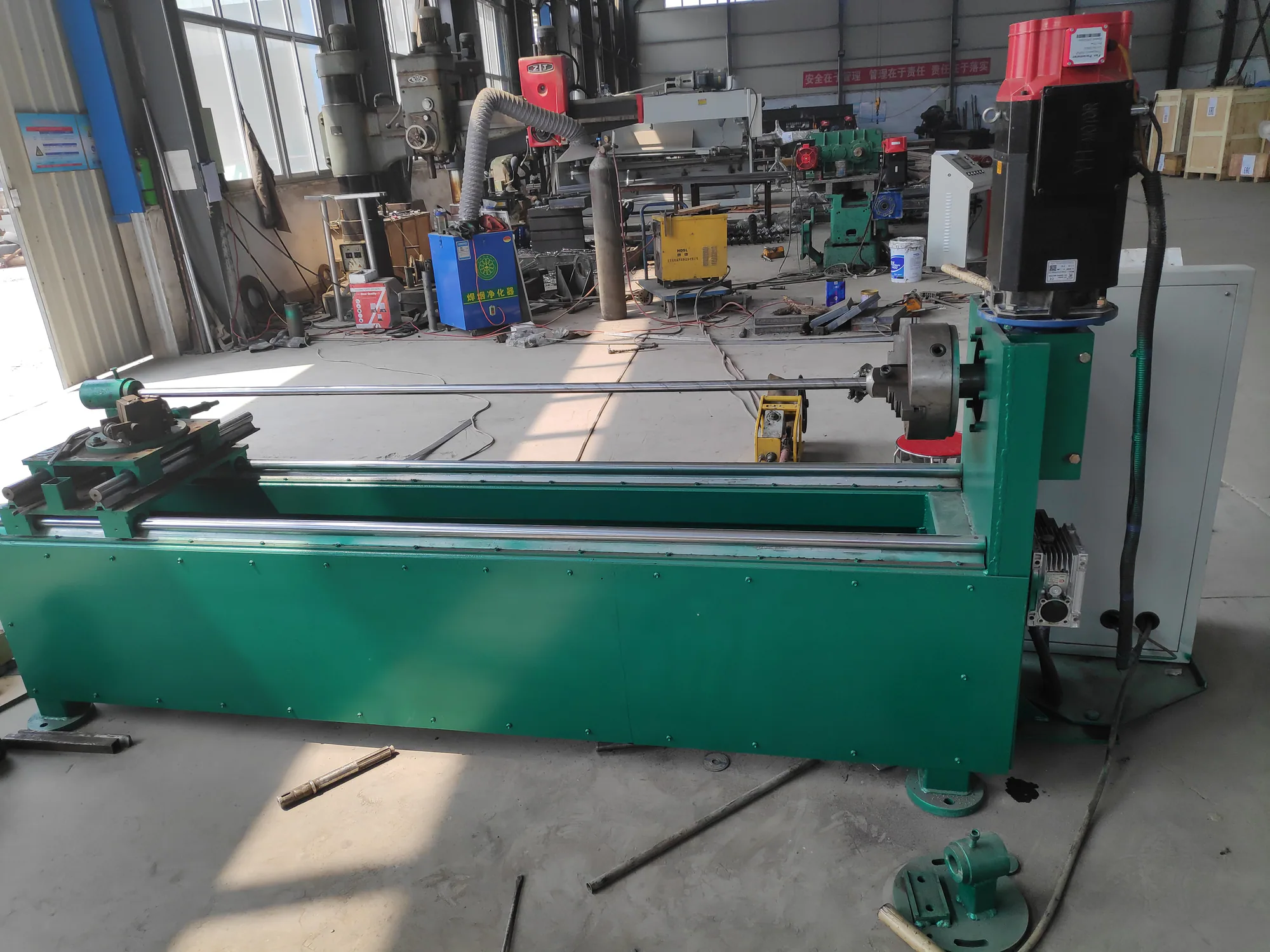 Flight winding process detail