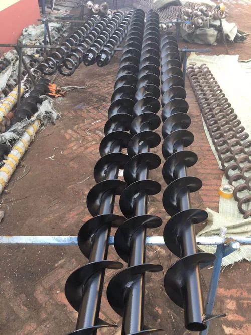 Custom multiple-shaft auger screw assemblies manufactured for industrial applications Custom multiple-shaft auger screw assemblies manufactured for industrial applications
